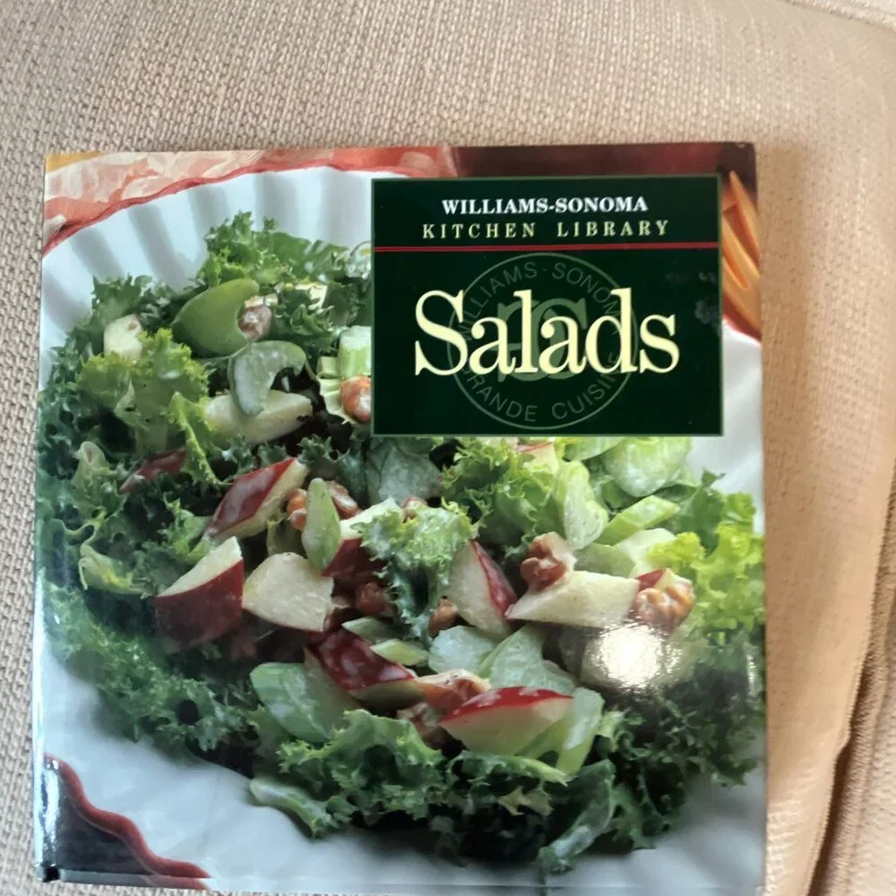 Cookbook with Salad Recipes -‎ Williams-Sonoma Kitchen Library (like new)